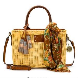 Patricia Nash wicker purse